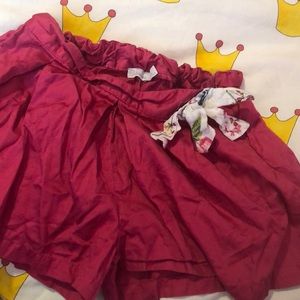 Patachou fuschia pink short